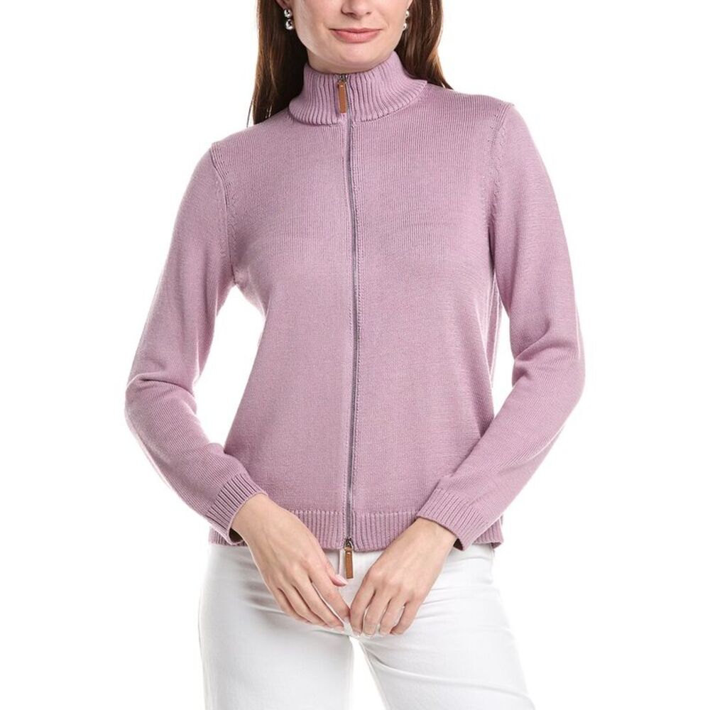 Lafayette 148 New York Womens  Fitted Bomber Jacket